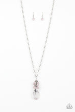 Load image into Gallery viewer, Crystal Cascade - Pink Necklace