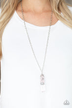 Load image into Gallery viewer, Crystal Cascade - Pink Necklace