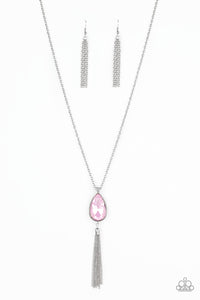 Elite Shine - Pink Necklace