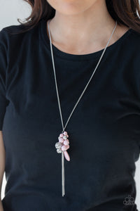 Its A Celebration Necklace - Pink