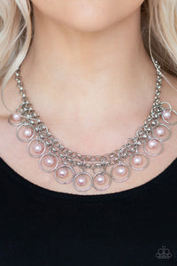 Party Time - Pink Necklace