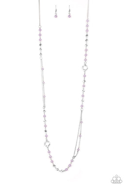 Really Refined - Purple Necklace