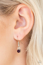 Load image into Gallery viewer, Crystal Chic - Purple Necklace