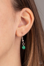 Load image into Gallery viewer, Tassel Takeover - Green Necklace
