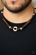 Load image into Gallery viewer, Beach Cruise - Brown Necklace