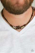 Load image into Gallery viewer, The Broncobuster - Brown Necklace