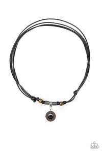 Tiki Thunder - Black Necklace