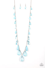 Load image into Gallery viewer, GLOW And Steady Wins The Race - Blue Necklace