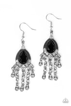 Load image into Gallery viewer, Bling Bliss - Black Earrings