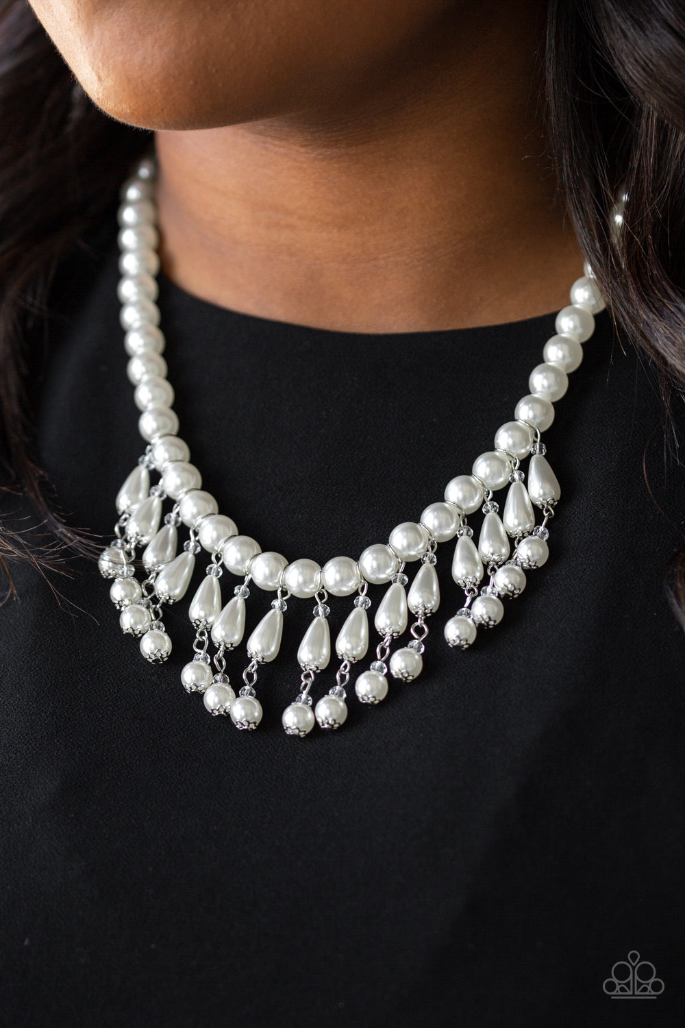 Miss Majestic - White Necklace **Pre-Order**