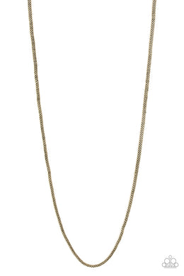 Underground - Brass Necklace