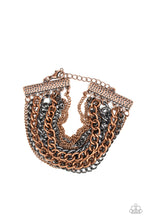 Load image into Gallery viewer, Metallic Horizon - Copper Bracelet