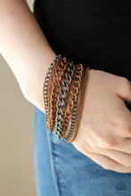 Load image into Gallery viewer, Metallic Horizon - Copper Bracelet