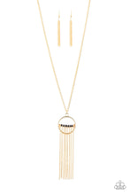 Load image into Gallery viewer, Terra Tassel - Gold Necklace **Pre-Order**
