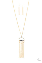 Load image into Gallery viewer, Terra Tassel - Gold Necklace **Pre-Order**