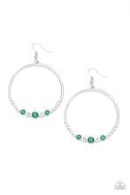 Load image into Gallery viewer, Dancing Radiance - Green Earrings