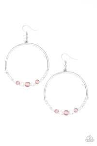 Dancing Radiance - Pink Earrings