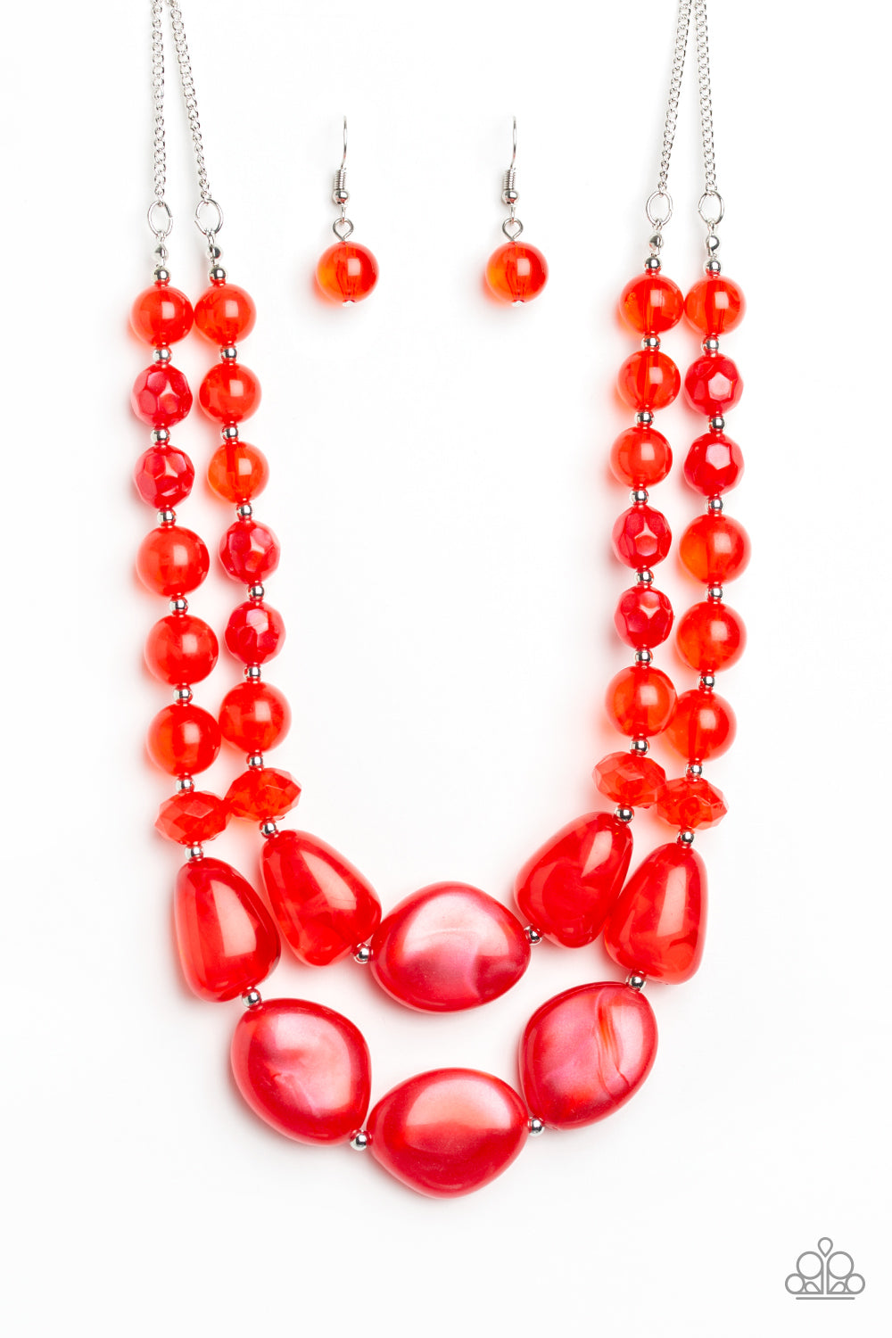 Beach Glam - Red Necklace