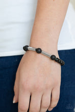 Load image into Gallery viewer, Metro Meditation - Silver Bracelet