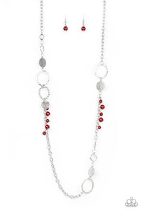 Unapologetic Flirt - Red Necklace