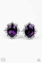 Load image into Gallery viewer, Regally Radiant - Purple Earrings **Pre-Order**