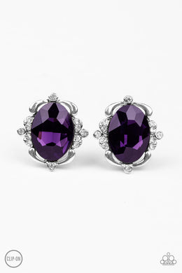 Regally Radiant - Purple Earrings **Pre-Order**