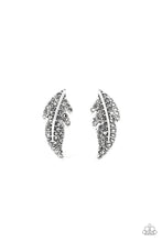 Load image into Gallery viewer, Feathered Fortune - Silver Earrings