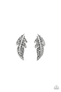 Feathered Fortune - Silver Earrings