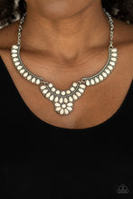 Load image into Gallery viewer, Omega Oasis - White Necklace