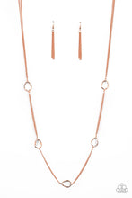 Load image into Gallery viewer, Teardrop Timelessness - Copper Necklace