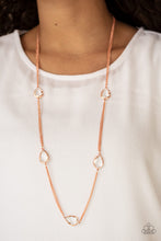 Load image into Gallery viewer, Teardrop Timelessness - Copper Necklace