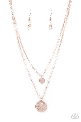 Modern Minimalist - Rose Gold Necklace