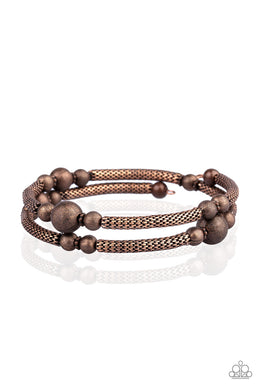 West End Wraparound - Copper Bracelet