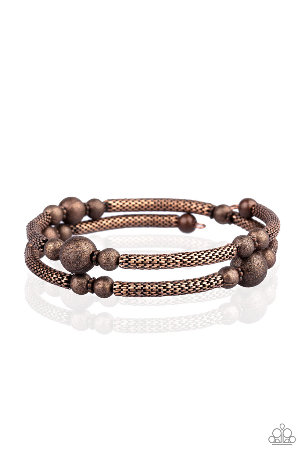 West End Wraparound - Copper Bracelet