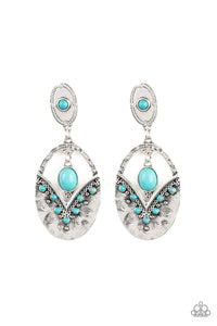 Terra Tribute - Blue Earrings