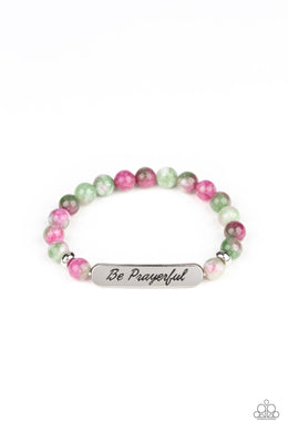 Be Prayerful - Purple Bracelet
