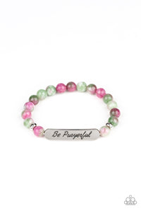 Be Prayerful - Purple Bracelet