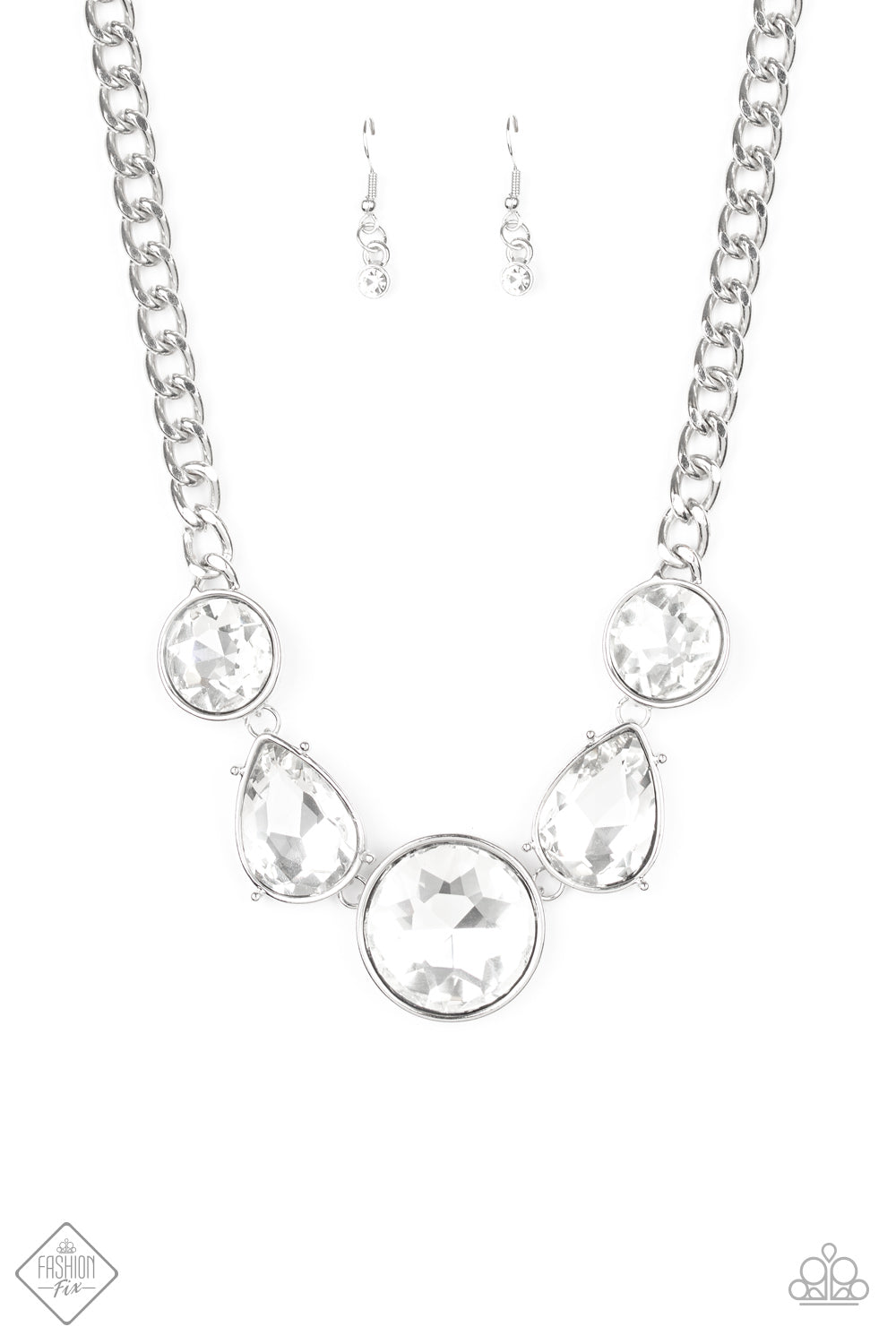 All The Worlds My Stage - Silver Necklace