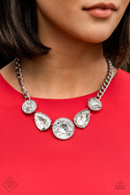 Load image into Gallery viewer, All The Worlds My Stage - Silver Necklace