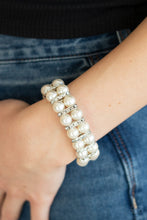 Load image into Gallery viewer, Glowing Glam - White Bracelet