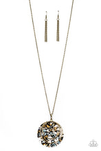 Load image into Gallery viewer, Metro Mosaic - Brass Necklace