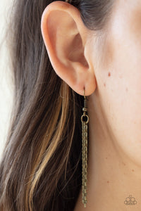 Metro Mosaic - Brass Necklace