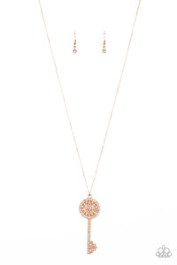 Keeping Secrets - Copper Necklace