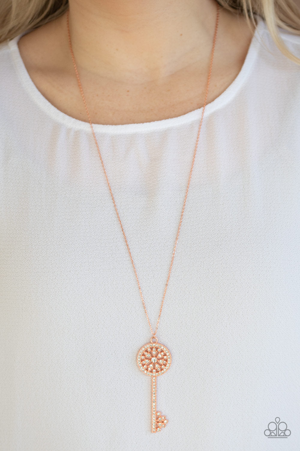 Keeping Secrets - Copper Necklace
