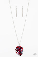 Load image into Gallery viewer, Prismatic Palms - Red Necklace