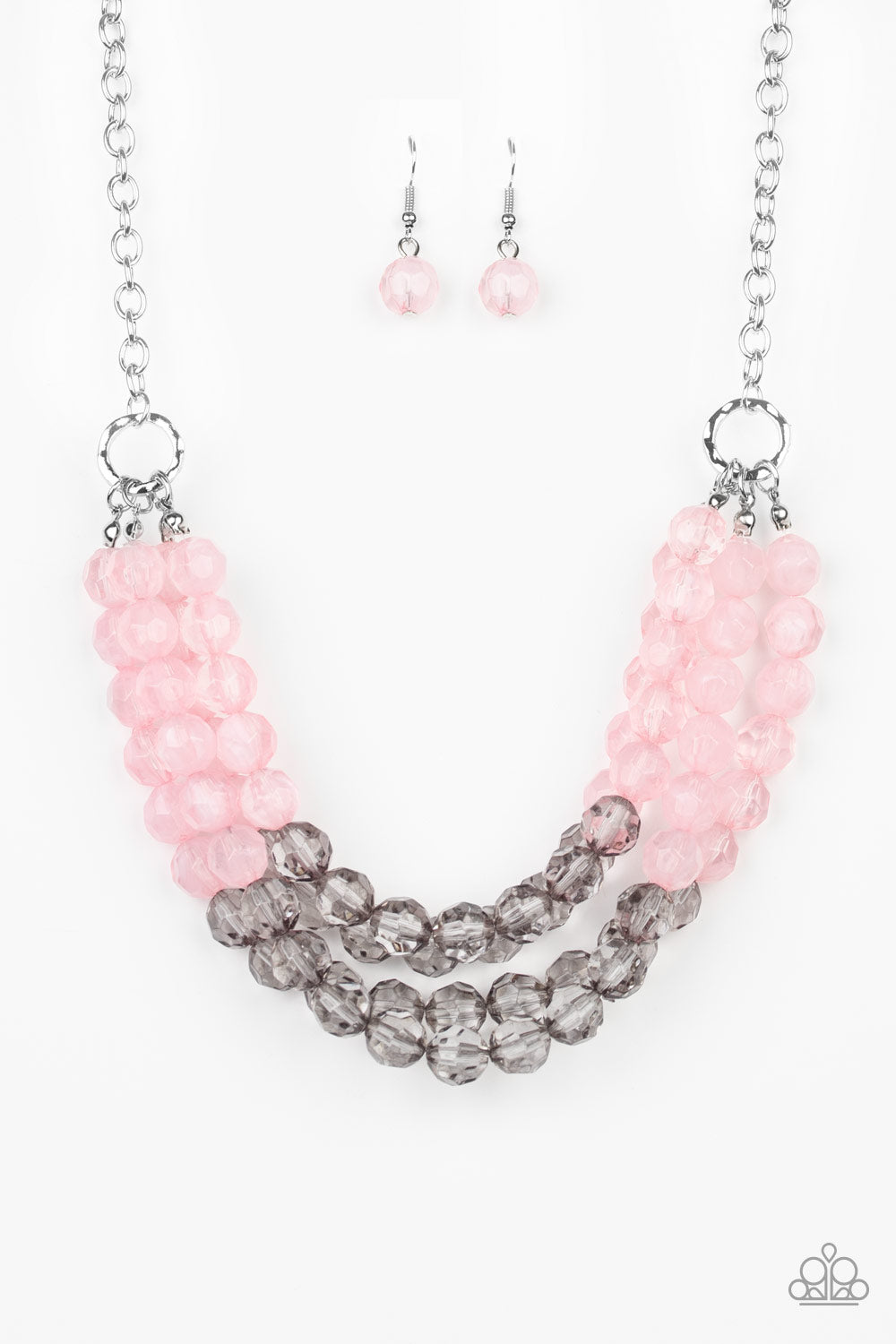 Summer Ice - Pink Necklace