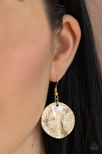 Barely Scratched The Surface - Gold Necklace
