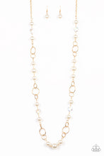 Load image into Gallery viewer, Prized Pearls - Gold Necklace