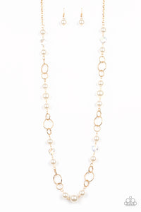 Prized Pearls - Gold Necklace