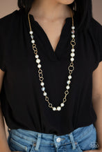 Load image into Gallery viewer, Prized Pearls - Gold Necklace